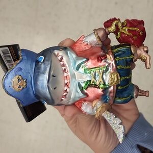 Shark Pirate Ornament Chriatmas Novelty Decor